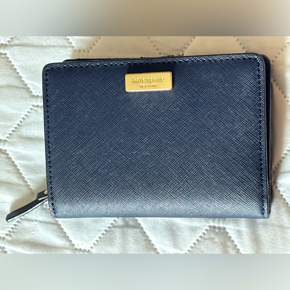 Kate Spade Navy Blue Wallet